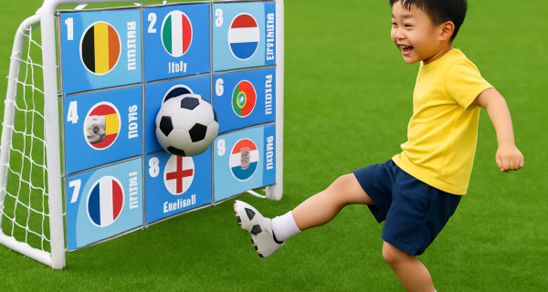 射門大挑戰 · 命中九宮格才算贏！