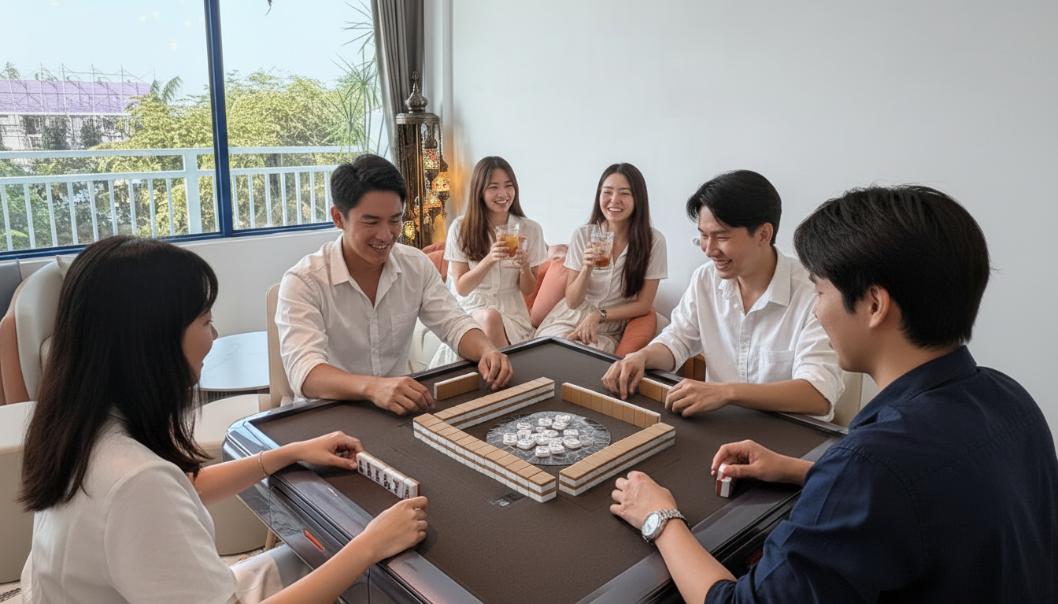 旅境房內設施-電動麻將