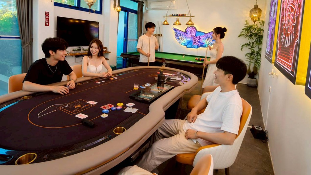 德州撲克情境照片